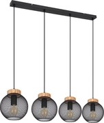 Globo 15663-4H - Lustru suspendat pe cablu PABLO 4xE27/40W/230V