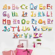 Sticker perete ABC Letters