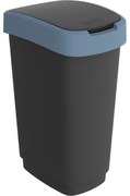 Coș de gunoi din plastic reciclat 50 l Twist - Rotho