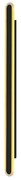Aplică LED de exterior STICK LED/36W/230V IP65 3000K 120 cm