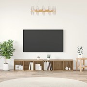 vidaXL Set comodă TV 2 pcs Stejar Artizanal Lemn compozit