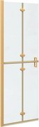 vidaXL Perete de duș Walk-In Auriu 70 x 6,5 x 190 cm