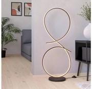 Lampadar LED Eglo 901271 SERPINS LED/20W/230V 3000K negru