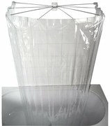 RIDDER 58200 Cabină de duș pliabilă Ombrella 100 x70 cm, transparentă