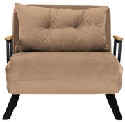 Fotoliu Sando Single Light Brown v2