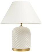 Veioza eleganta design LUX din ceramica, Savona alb 110908 HZ