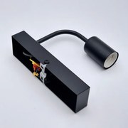 Aplică ASTRID 1xE27/60W/230V negru mat