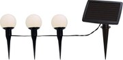 Șirag luminos solar LED Star Trading Balls Combo, 6 becuri, lungime 5 m