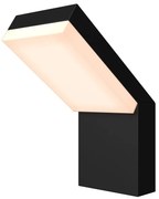 Aplica LED de perete exterior design modern IP54 Paso negru