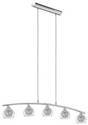 Eglo 93054 - Lampa suspendata OVIEDO 5xG9/33W/230V