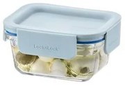 LOCKnLOCK Cutie de sticlă dreptunghiulară CLEAR,160 ml, mentă, 160 ml