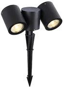 Mini stalp exterior 2 becuri GU10 Riad KL139002 Klausen