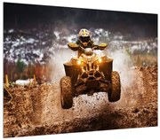 Tablou cu șofer pe ATV (70x50 cm), în 40 de alte dimensiuni noi