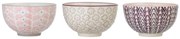 Set de 3 boluri din gresie ceramică Bloomingville Maya, ø 11,5 cm