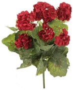 Buchet artificial de garoafe roșii, 25 x 25 x 40cm