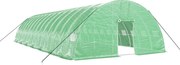 vidaXL Seră cu cadru din oțel, verde, 84 m², 14x6x2,85 m
