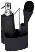 Set pentru produsele de spălat vase Wenko Empire, 250 ml, negru
