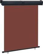 vidaXL Copertină laterală de balcon, maro, 145x250 cm