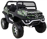 Masinuta Electrica cu acumulator pentru copii NOVOKIDS™ Mercedes Buggy UTV , Cu faruri LED, Telecomanda, 3-8 ani , max 35 kg , 12V, Mp3/USB si