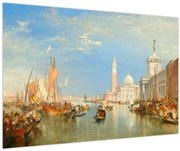 Tablou - Joseph Mallord William Turner, Venice the Dogana and San Giorgio Maggiore, reproducere (90x60 cm)