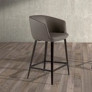 Scaun de bar stil avangardist Grey Stool