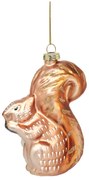 Ornament de Crăciun lucrat manual din sticlă 11 cm Squirrel – Sass & Belle