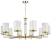 Lustra 10 brate moderna realizata manual Artu Ryfel