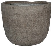Ghiveci de flori Mt. Russell, diorit gri, dimensiuni multiple - Ghivece de ceramică mărimea: M - ⌀ 42, h. 36 cm