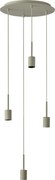 Osram - Cablu de alimentare NEEDLE PENDANT, 4xE27/25W/230V, bej