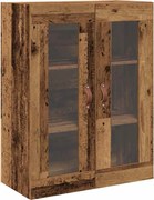 vidaXL Dulap de perete Lemn vechi 69,5 x 34 x 90 cm Lemn compozit