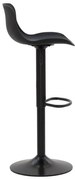 Scaun Bar Watt Polipropilena Negru