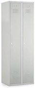Dulap metalic, 60 x 50 x 180 cm, inchidere cilindrica, gri deschis - ral 7035