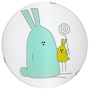 Rabalux 71279 - Lampă de tavan pentru copii FLAPPY 2xE27/60W/230V