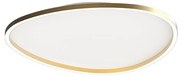 Plafoniera LED dimabila design slim Josie aurie 59cm