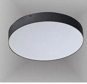 Plafoniera LED design slim MONZA II R50 3000K neagra ZZ AZ3674
