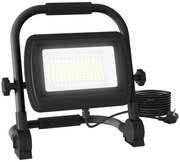 HOMCOM Lampă de Lucru LED, Portabilă și Rezistentă la Intemperii, 25,5x16x25,5 cm, Negru | Aosom Romania