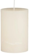 IB Laursen Lumanare stalp RUSTIC CREAM 10 cm crem