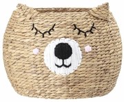 Coș de depozitare împletit din zambile de apă pentru copii Eman - Bloomingville Mini