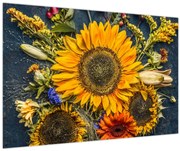 Tablou - Flori de toamnă (90x60 cm)