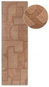 Covor tip traversă maro țesut manual din lână 80x250 cm Alexis – Villeroy&amp;Boch