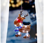 LED decoratiuni de craciun pentru geam 10xLED/3xAAA