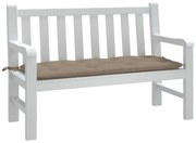 vidaXL Pernă bancă de grădină, gri taupe, 120x50x7 cm, material oxford