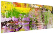 Tablou cu abstracție - pictura (120x50 cm)