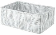 Coș de depozitare pentru sertar Compactor Toronto, 18 x 12 x 7 cm, gri, M