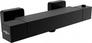 Mexen Cube baterie de duș termostatică, neagră - 77200-70