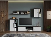 Set Mobilier Living Alb cu Ferrara Max-C01