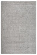 vidaXL Covor pufos, gri deschis, 140x200 cm, antiderapant