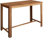vidaXL Masă de bar, lemn masiv de acacia, 150 x 70 x 105 cm
