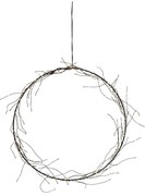 Decorațiune luminoasă neagră ø 35 cm de Crăciun Nike – Star Trading