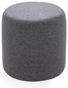 Taburet Silindir Puf Antracit